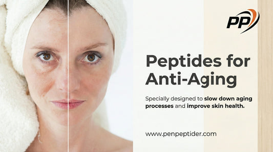 Anti-age peptider – paket med Epitalon, NAD+, GHK-Cu och 5-amino-1MQ